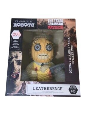 Handmade by Robots Chainsaw Leatherface 12" Knot Series Doll #003. NEW!
